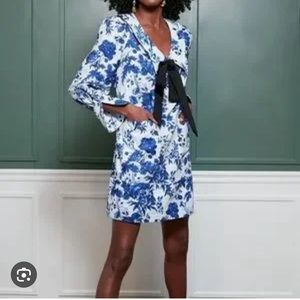 NWT Tuckernuck Sapphire Bloom Bella Dress (L)
